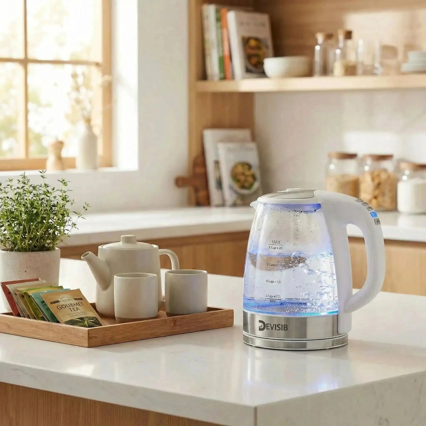 image variante bouilloire électrique turboverre 2200w