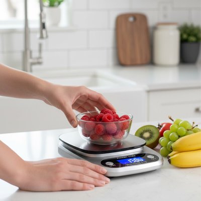 balance cuisine digitale precision pro pese framboise