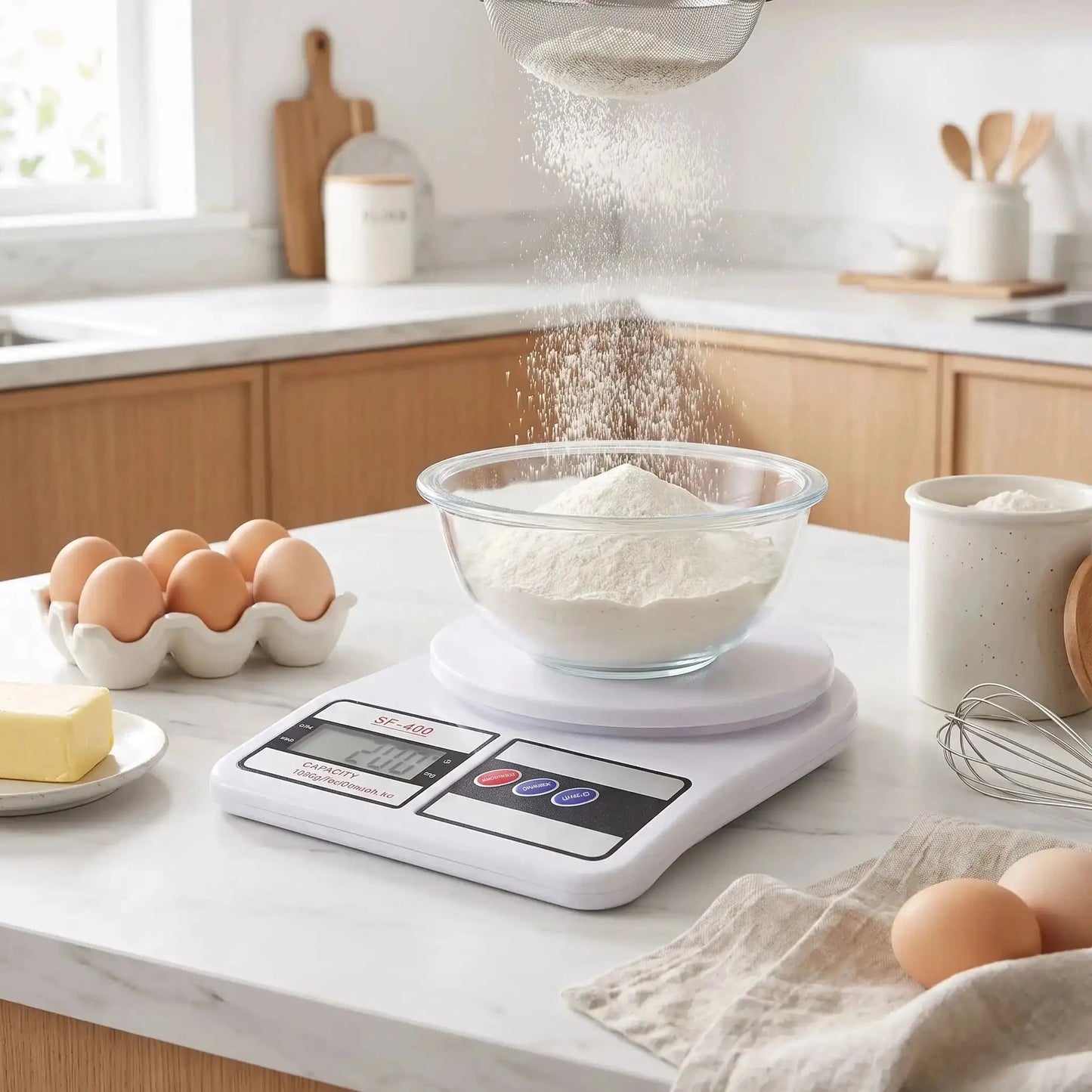 balance de cuisine peseo sur linge