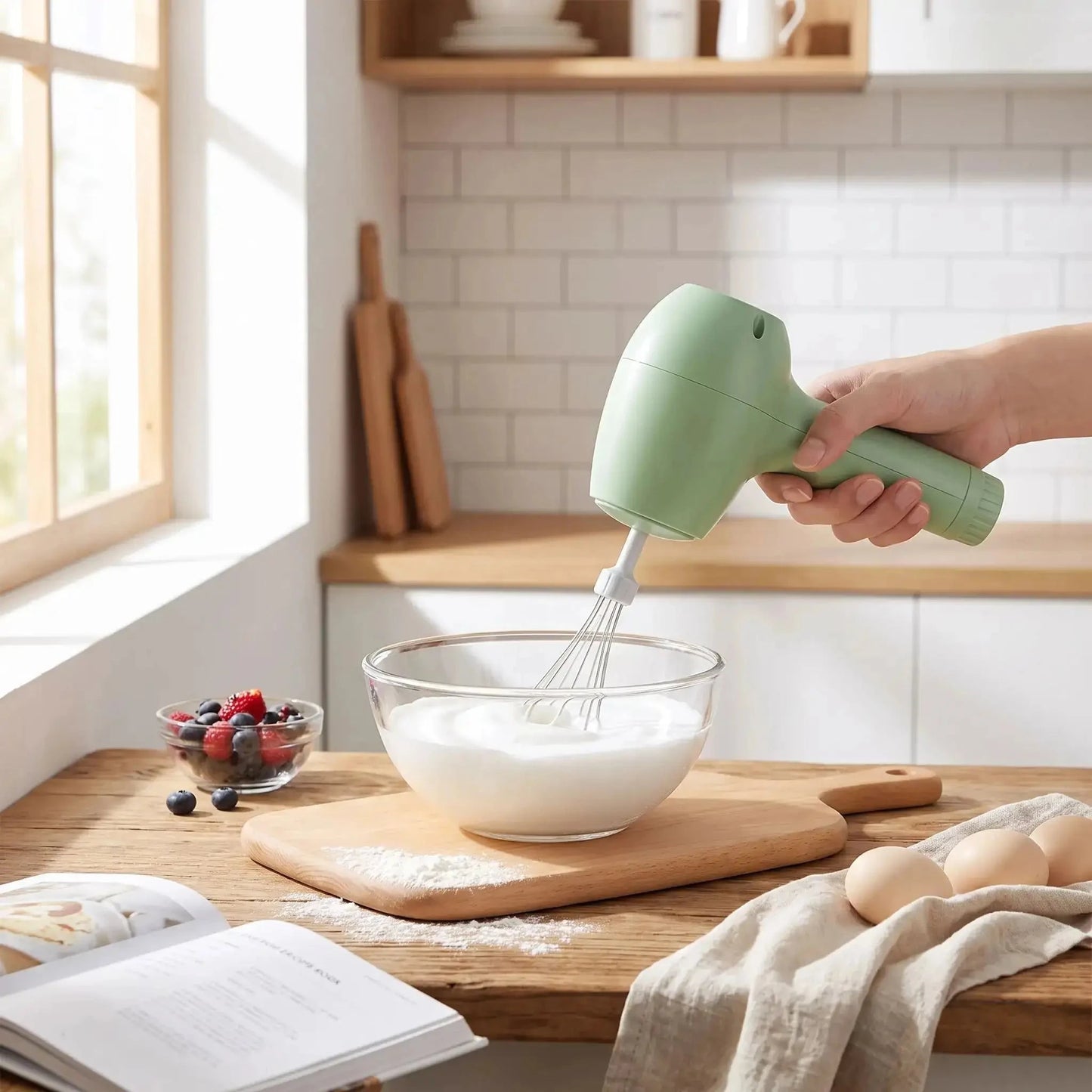 batteur electrique mixgo fait mousse