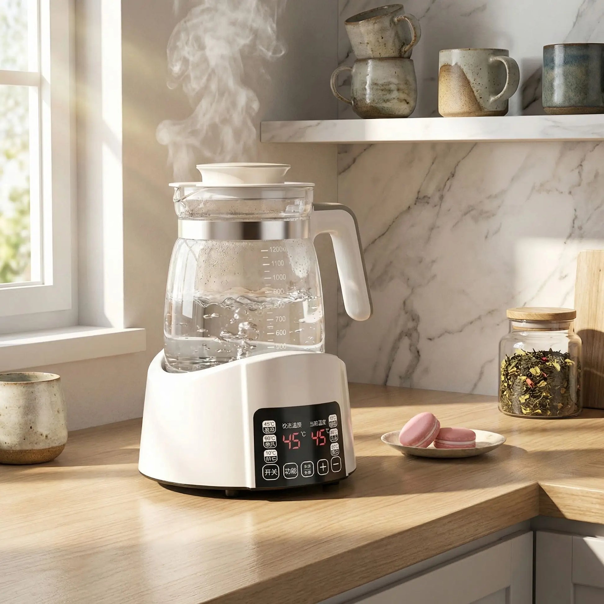 bouilloire electrique Thermo-Smart avec eau