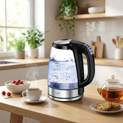 bouilloire électrique turboverre 2200w sur contoire