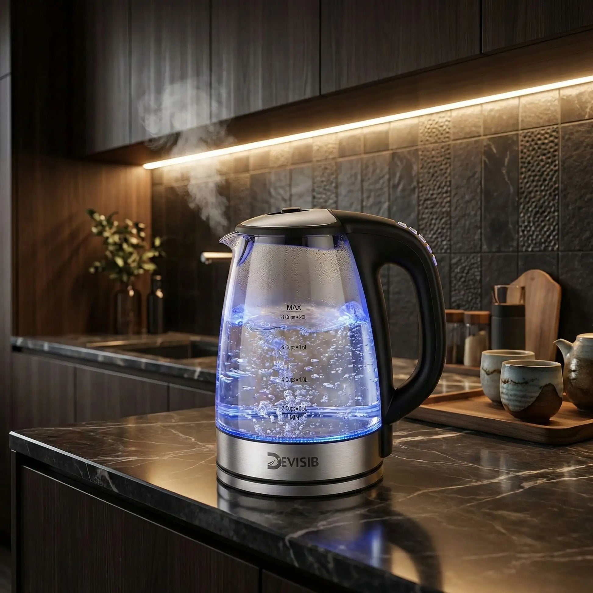 bouilloire électrique turboverre 2200w