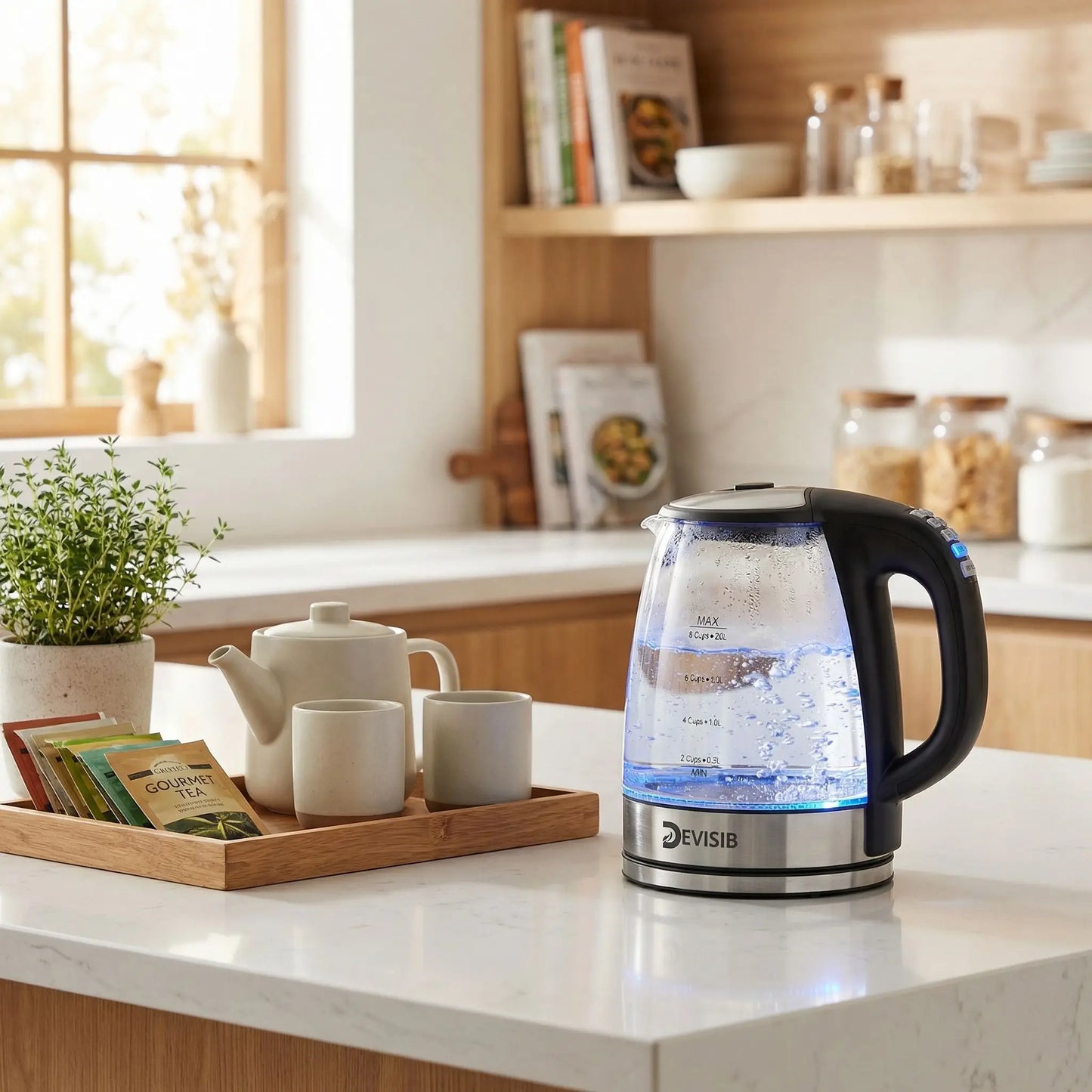 image variante bouilloire électrique turboverre 2200w