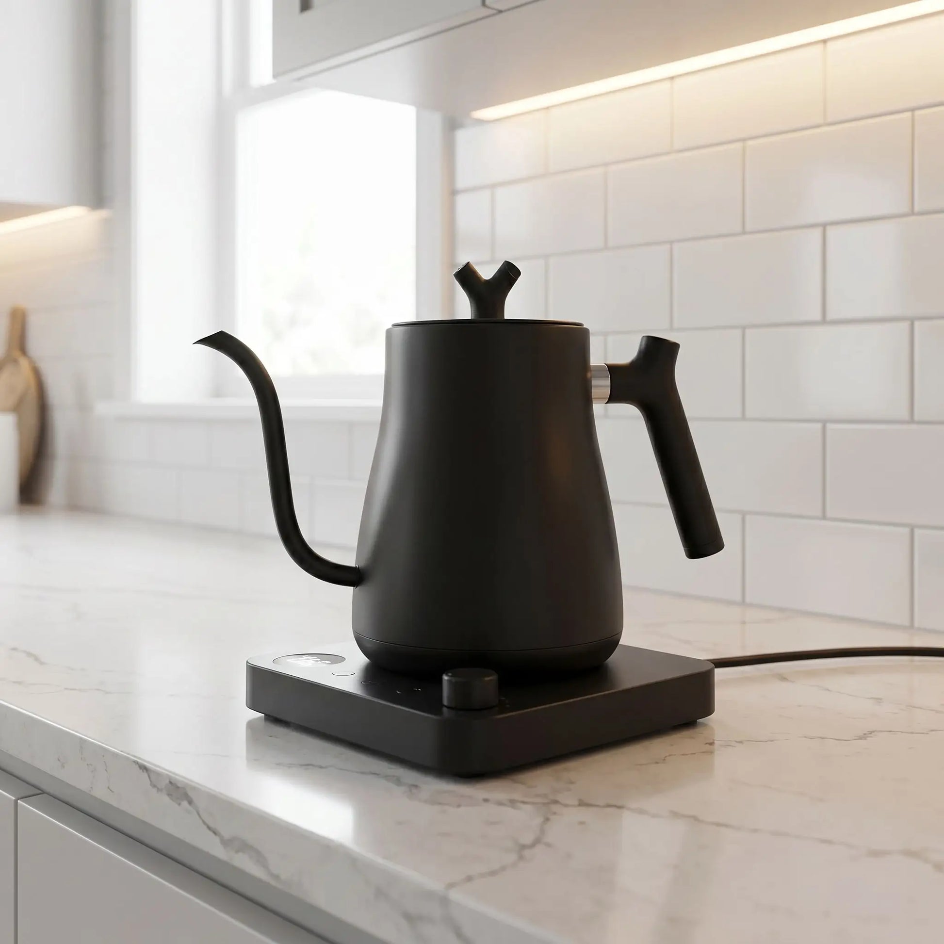 image variante noir bouilloire electrique heatflow