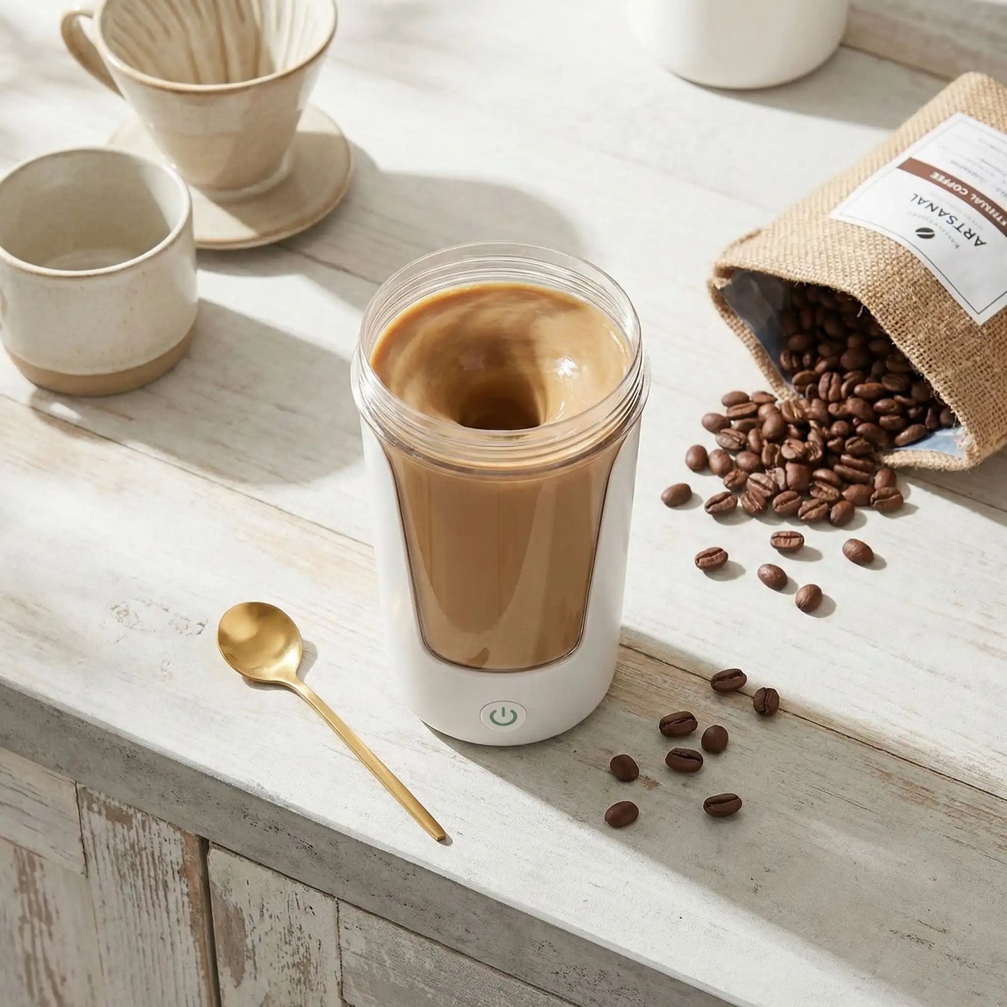 mixeur portable powershake melange cafe