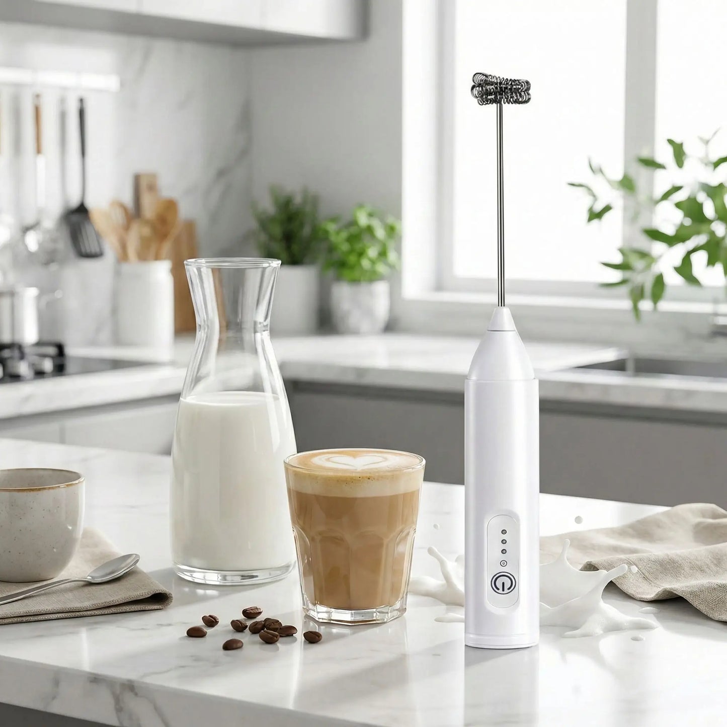 mousseur à lait électrique contoire cuisine