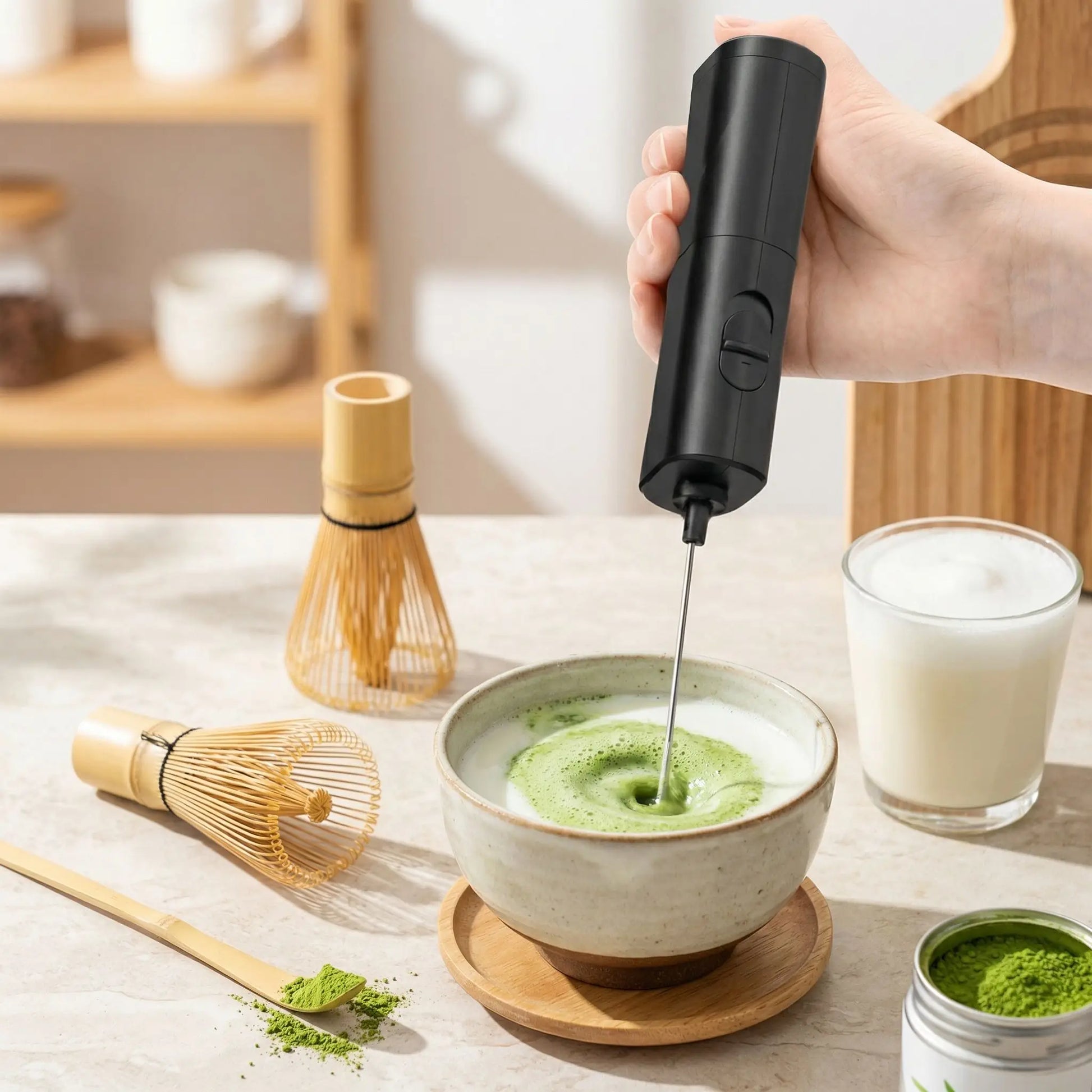 mousseur de lait lattepro pour macha