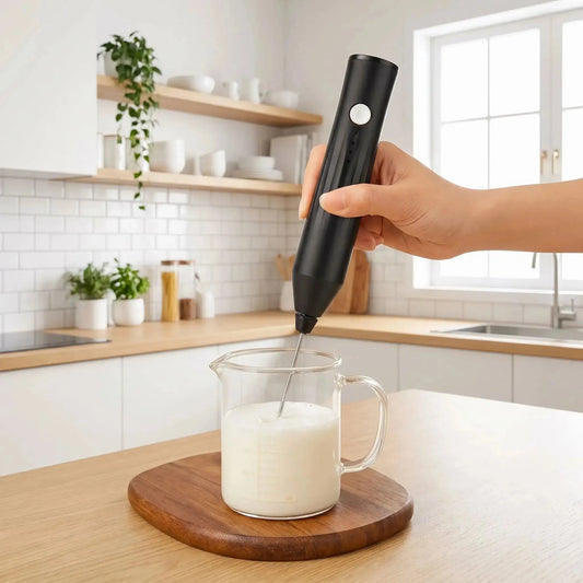 mousseur de lait mousseo dans tasse