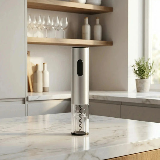 ouvre bouteille electrique caveo sur contoire