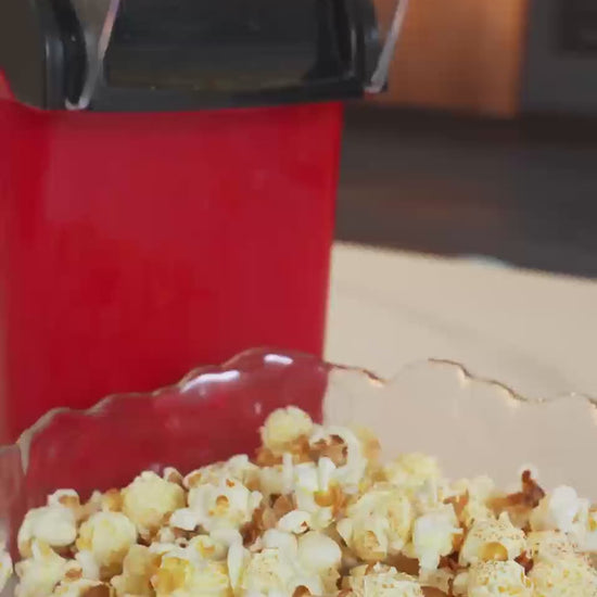 video utilisation machine a popcorn