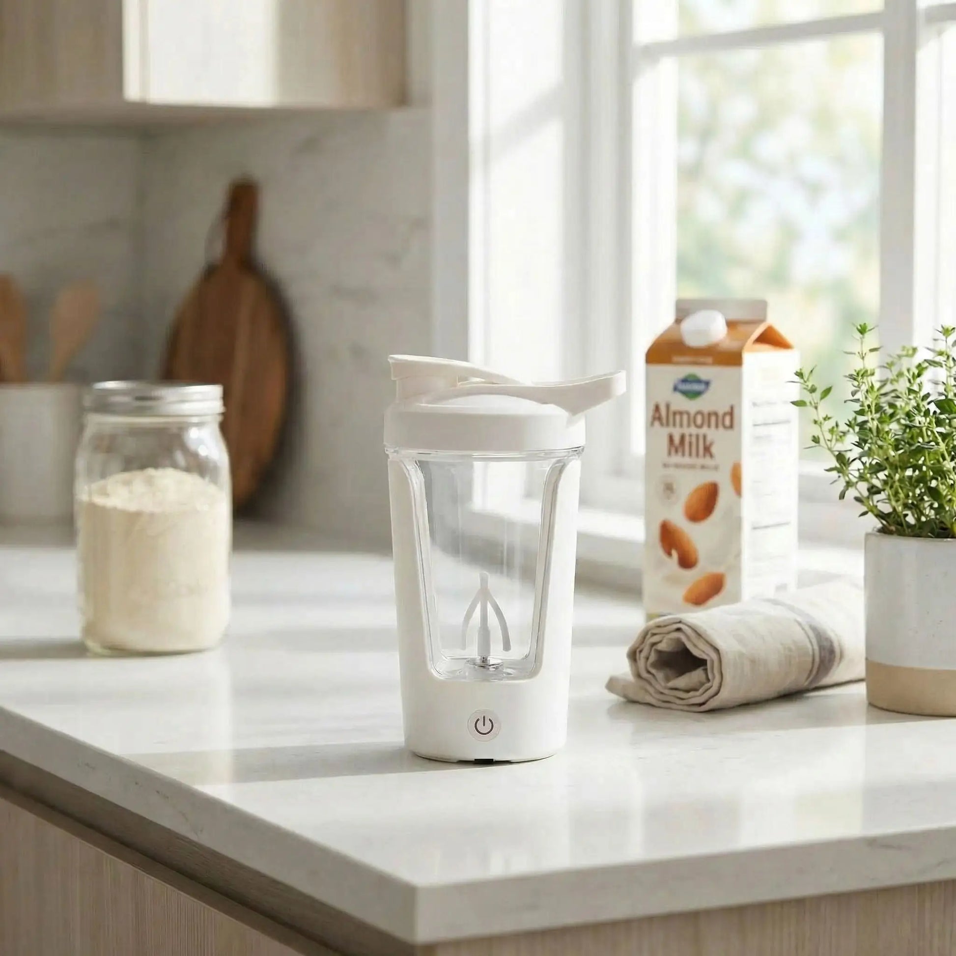 variante blanche mixeur portable powershake