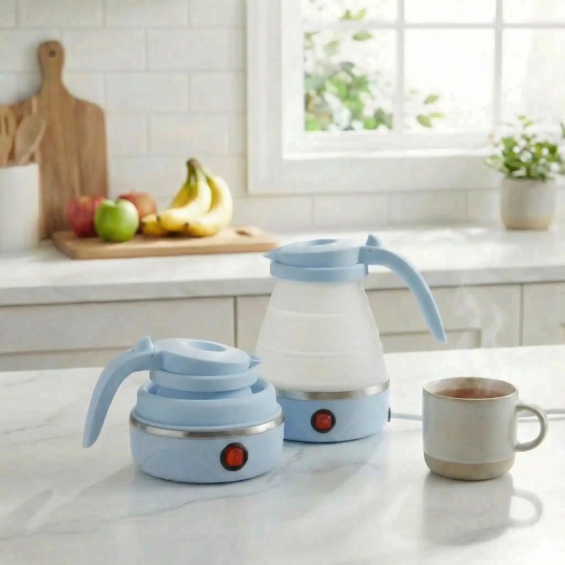 variante mini bouilloire compact+ bleu poudre