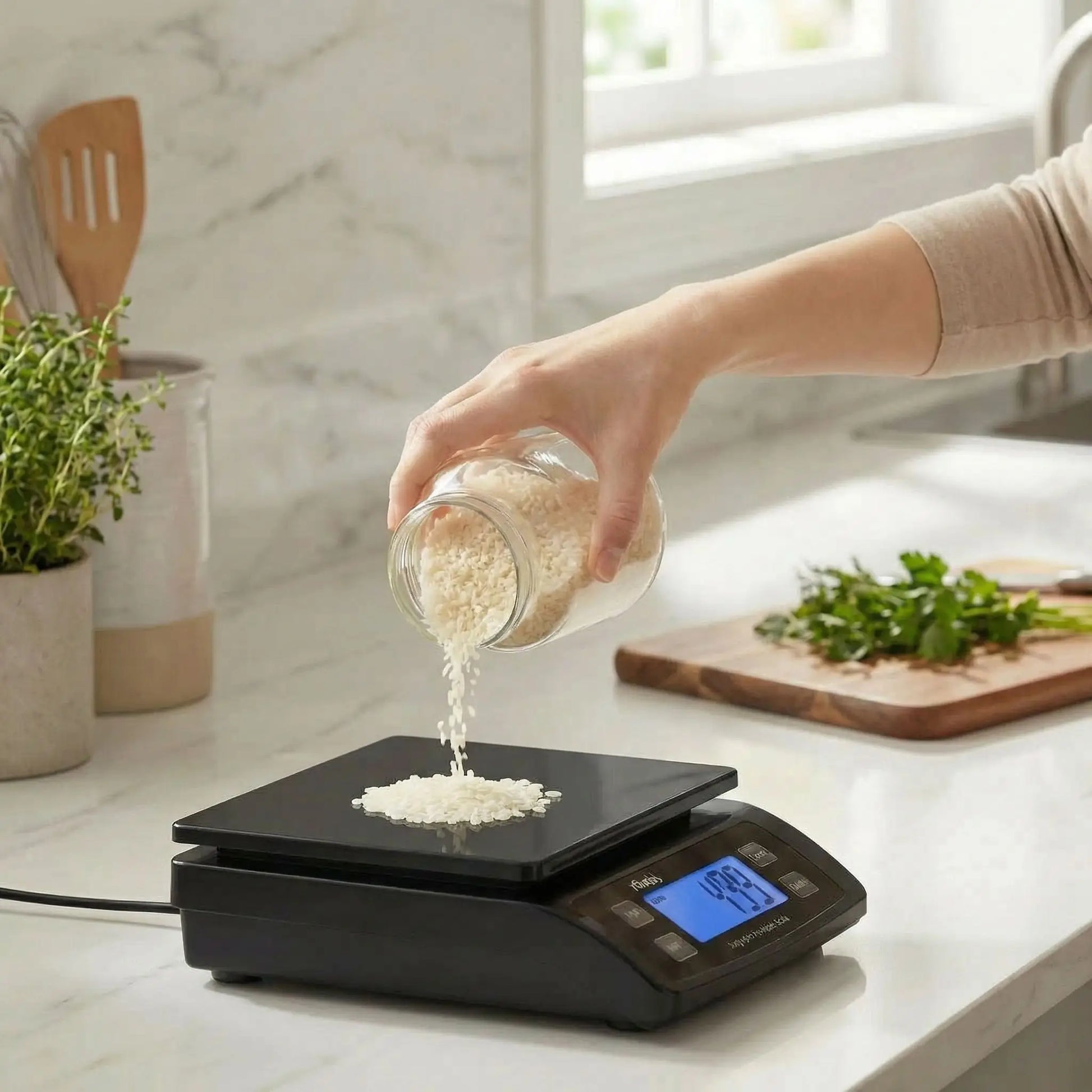 variante noir balance de cuisine equilibra