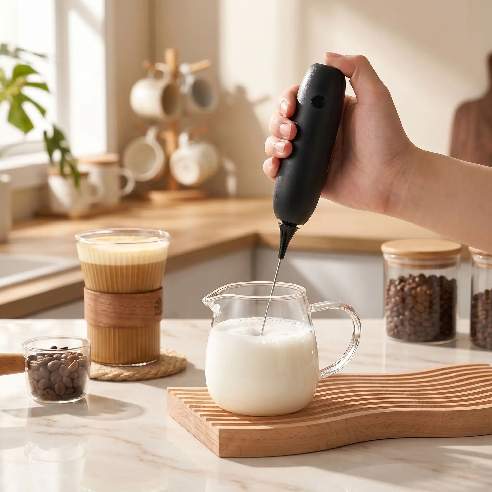 variante noir mousseur a lait ionmilk