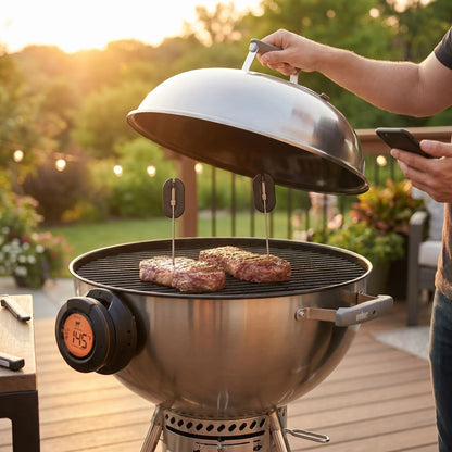 variante thermometre de cuisson tempx 2sondes