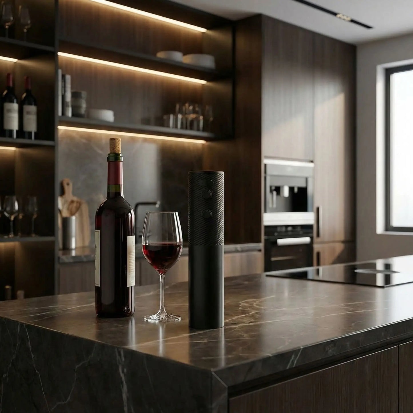 variante tire bouchon électrique Ultra-Rapide noir